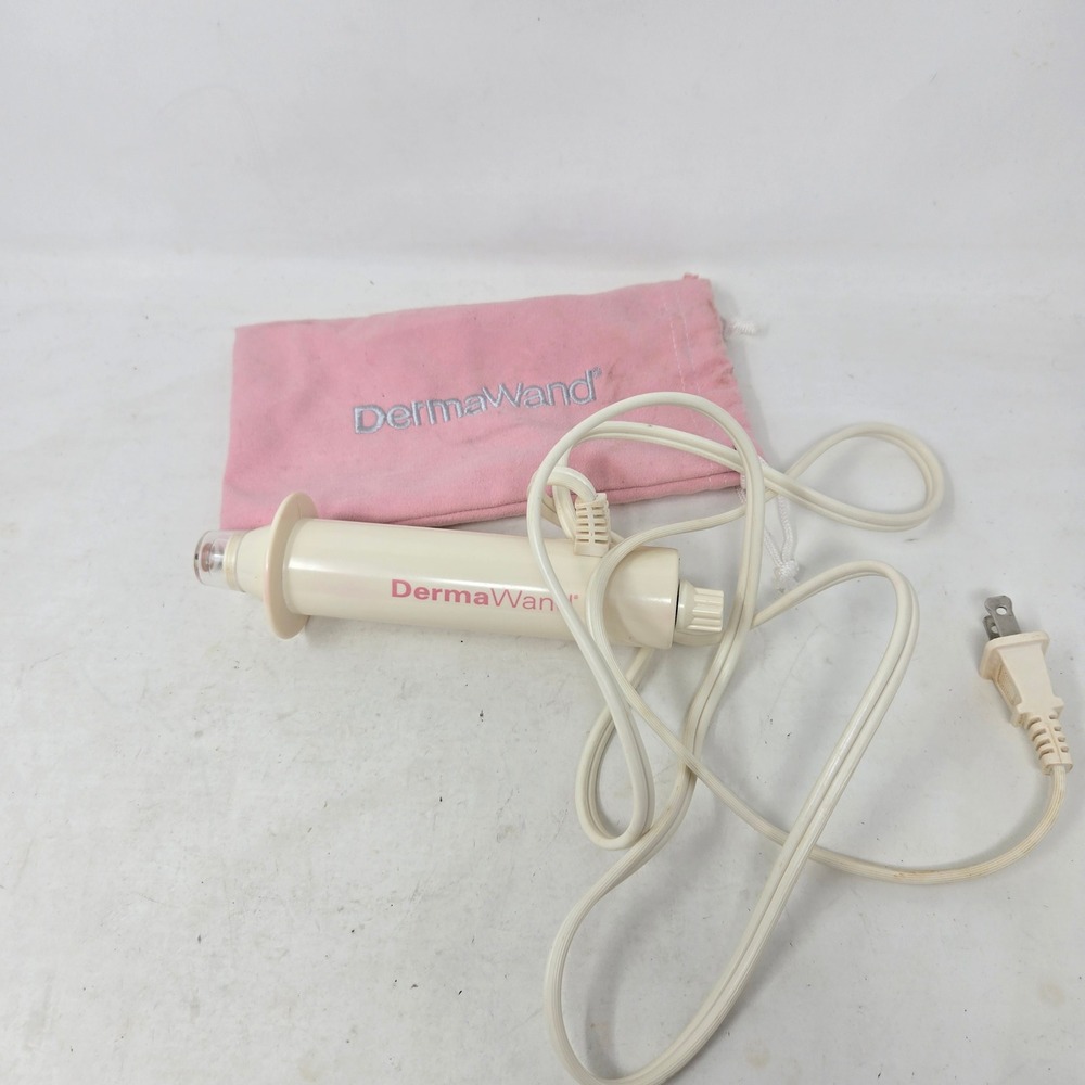 DermaWand Anti-Aging Skin Care System DWG110-3 Radio Frequency Device with Pouch